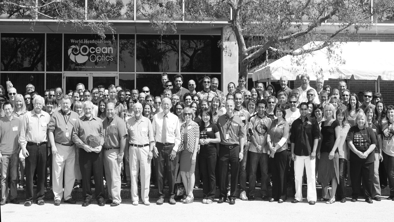 Black and White Anniversary Group Photo
